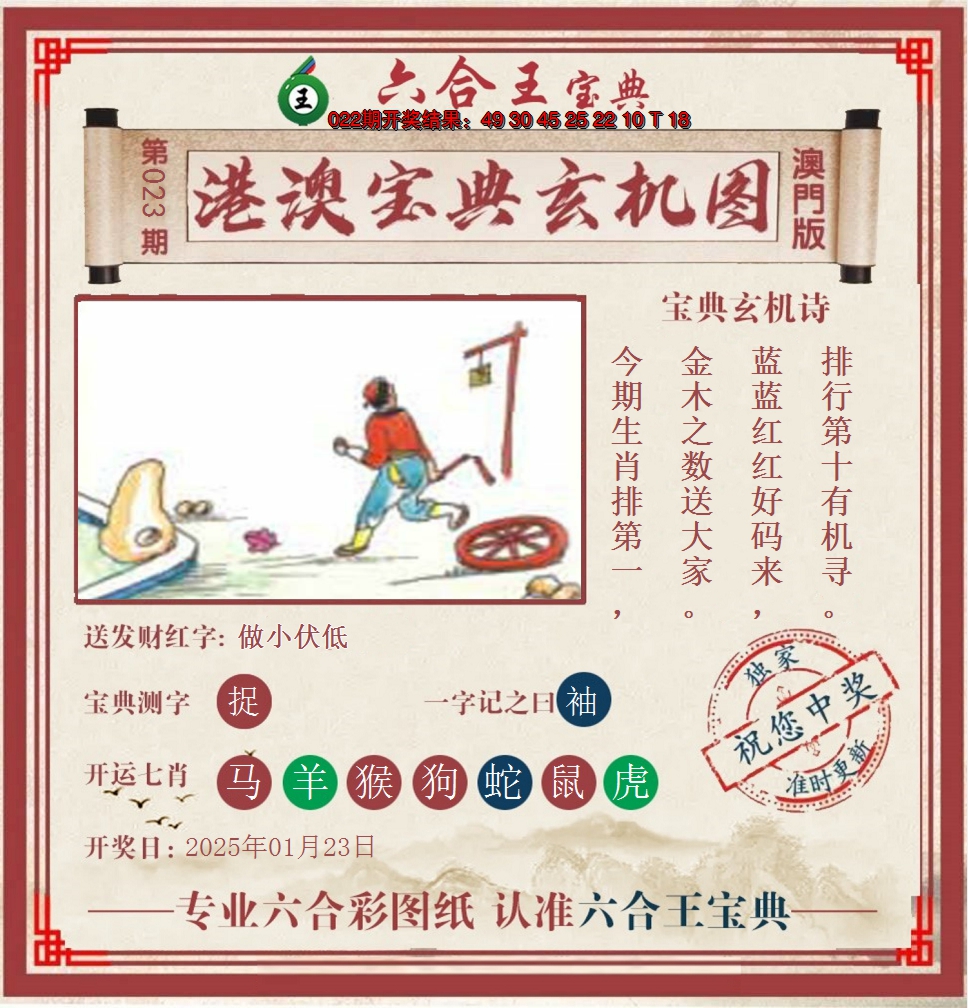 2025023期六合王港澳宝典玄机图