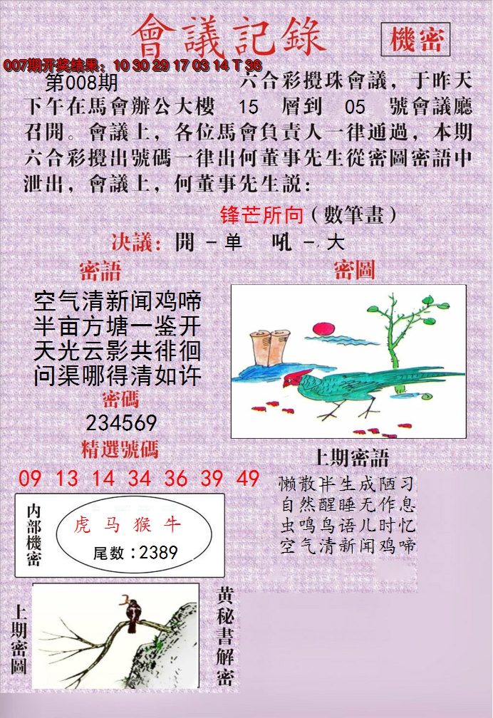 2025008期澳门会议记录