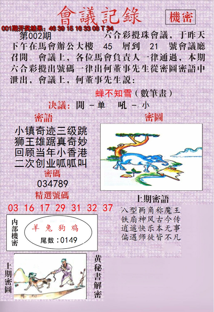 2025002期澳门会议记录