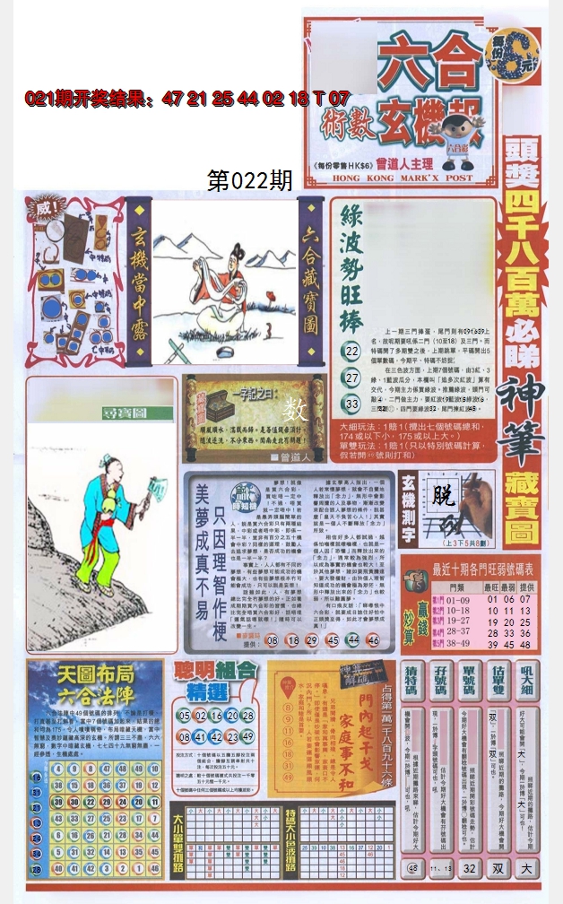 2025022期六合玄机报