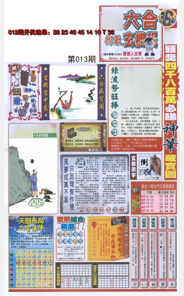 2025013期六合玄机报