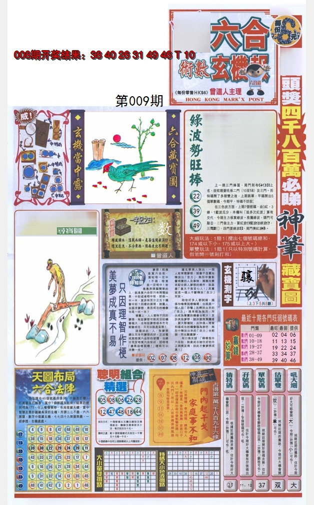 2025009期六合玄机报