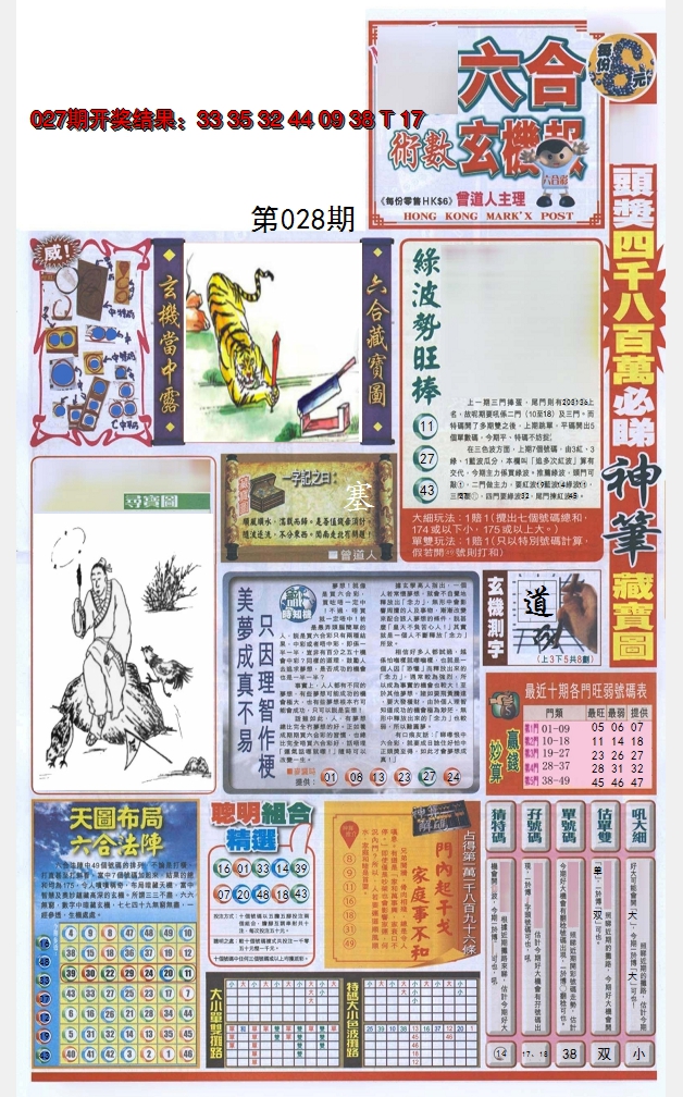 2025028期六合玄机报