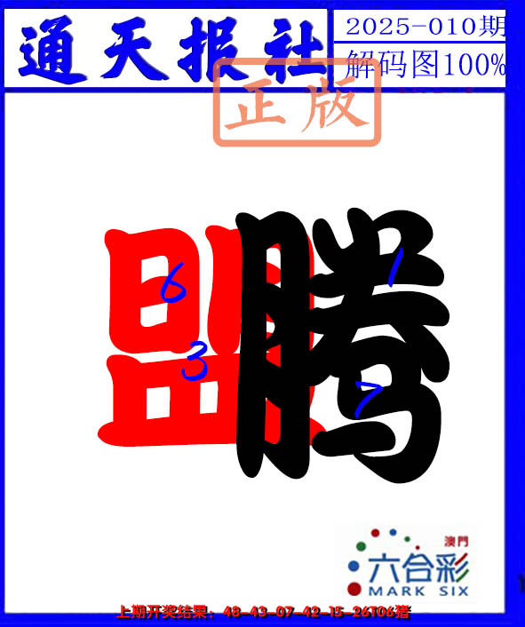 2025010期解码图