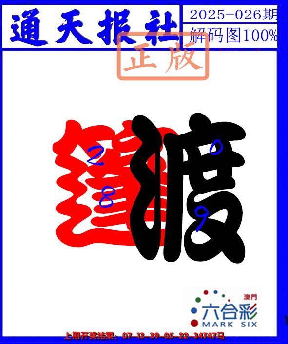 2025026期解码图