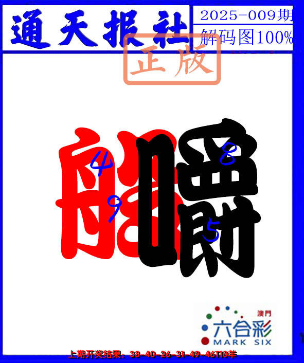 2025009期解码图