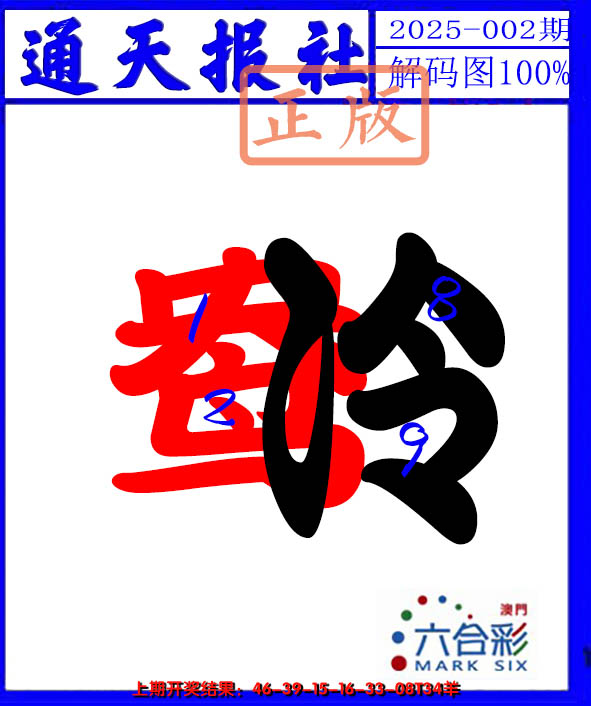 2025002期解码图
