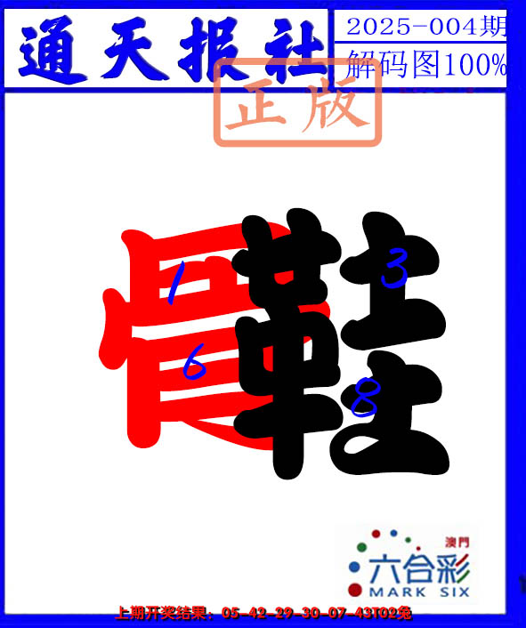 2025004期解码图