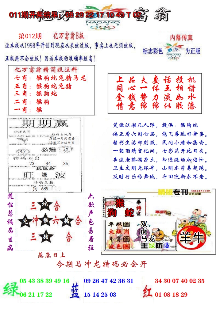 2025012期亿万富翁B