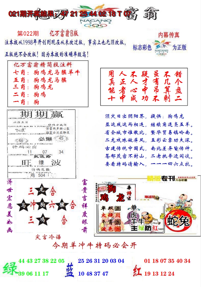 2025022期亿万富翁B