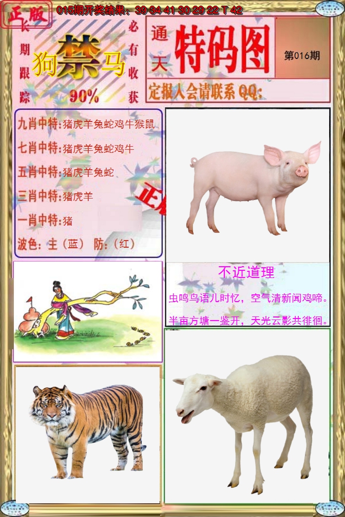2025016期特码图