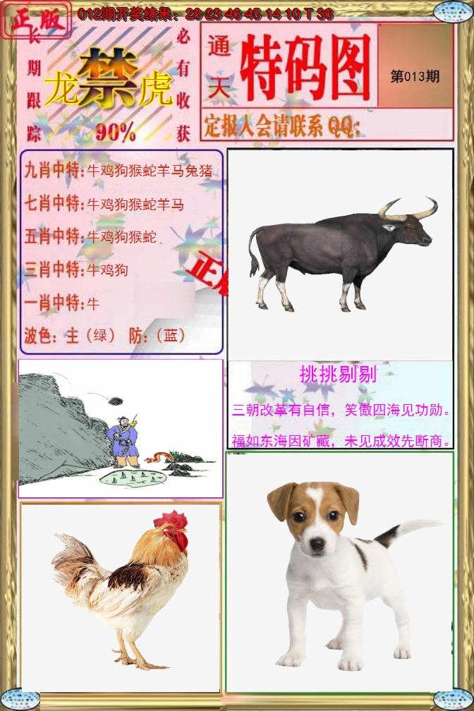 2025013期特码图