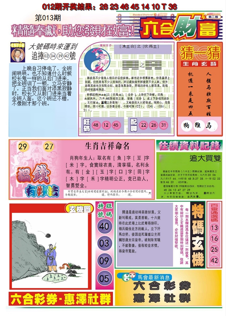 2025013期六合财富B