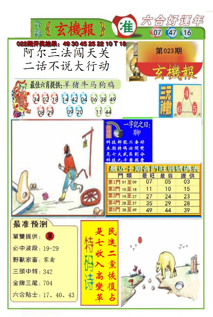 2025023期九龍玄机报(推荐)