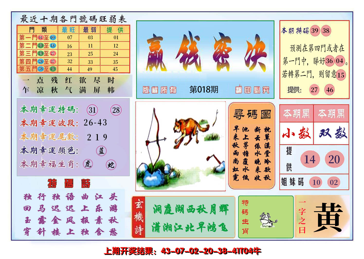 2025018期九龍赢钱密决(推荐)