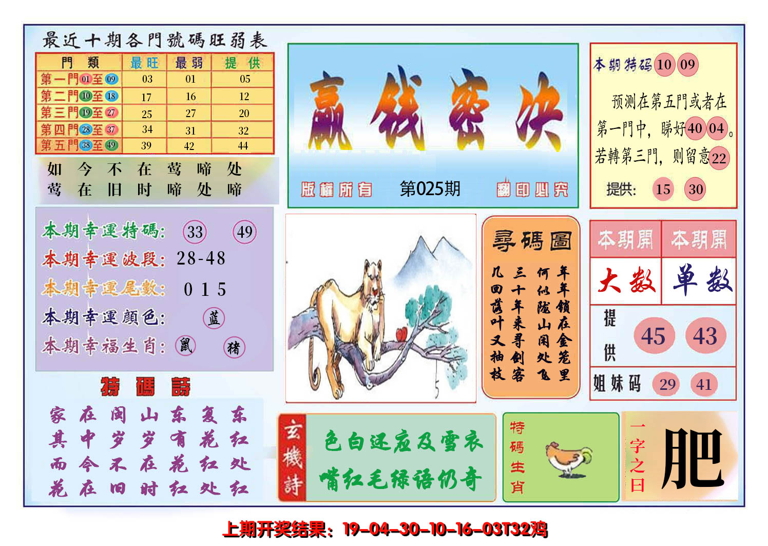 2025025期九龍赢钱密决(推荐)