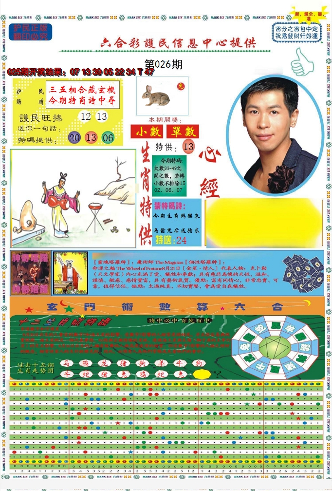 2025026期九龍心经A(推荐)
