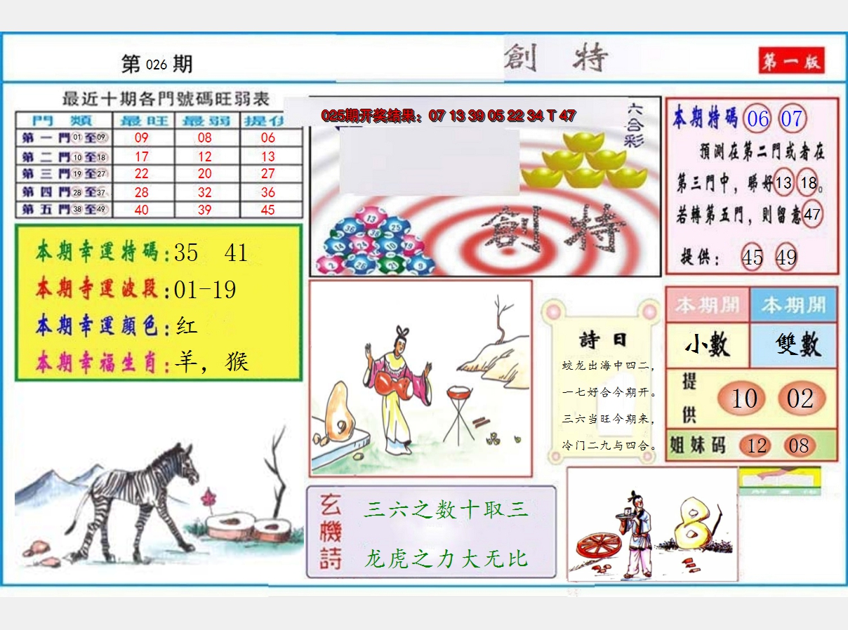 2025026期九龍创特A(推荐)