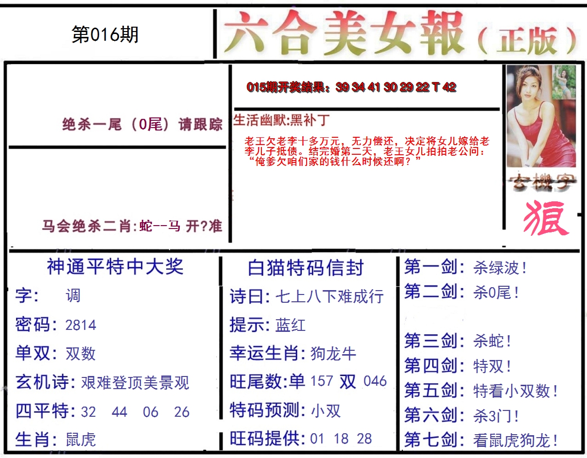 2025016期美女报