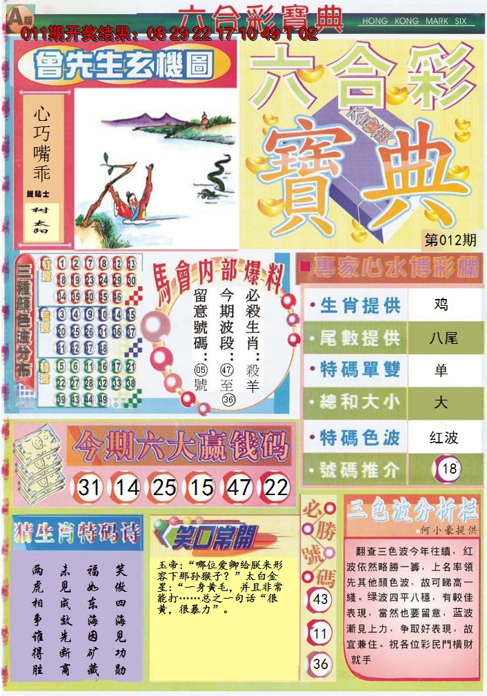 2025012期六合宝典A