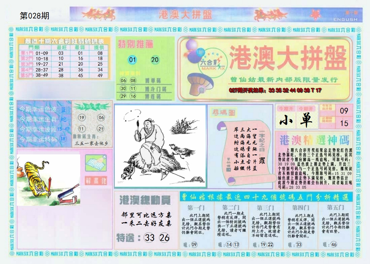 2025028期港澳大拼盘A