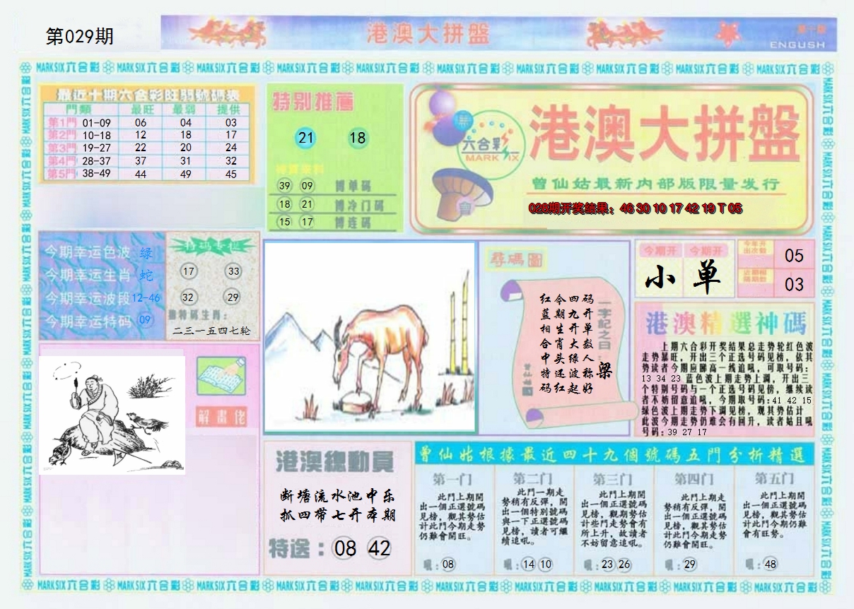 2025029期港澳大拼盘A