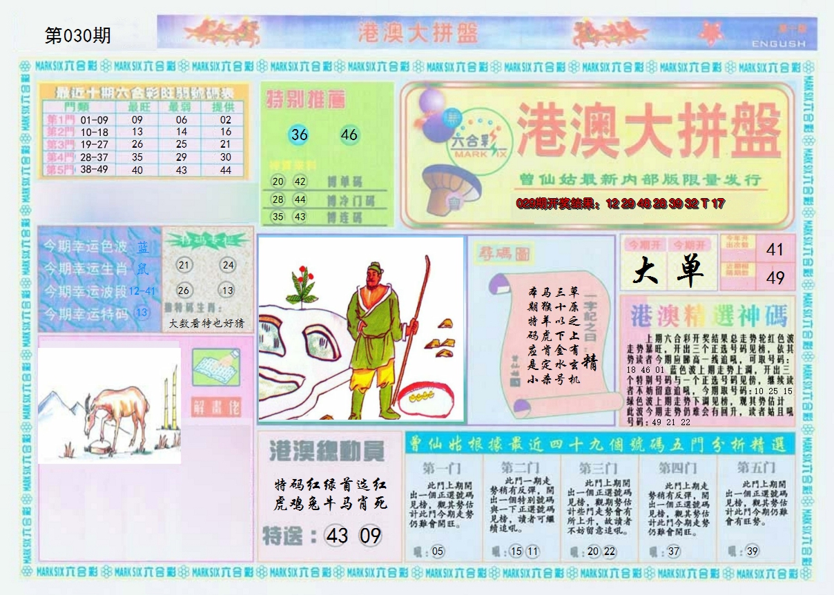 2025030期港澳大拼盘A
