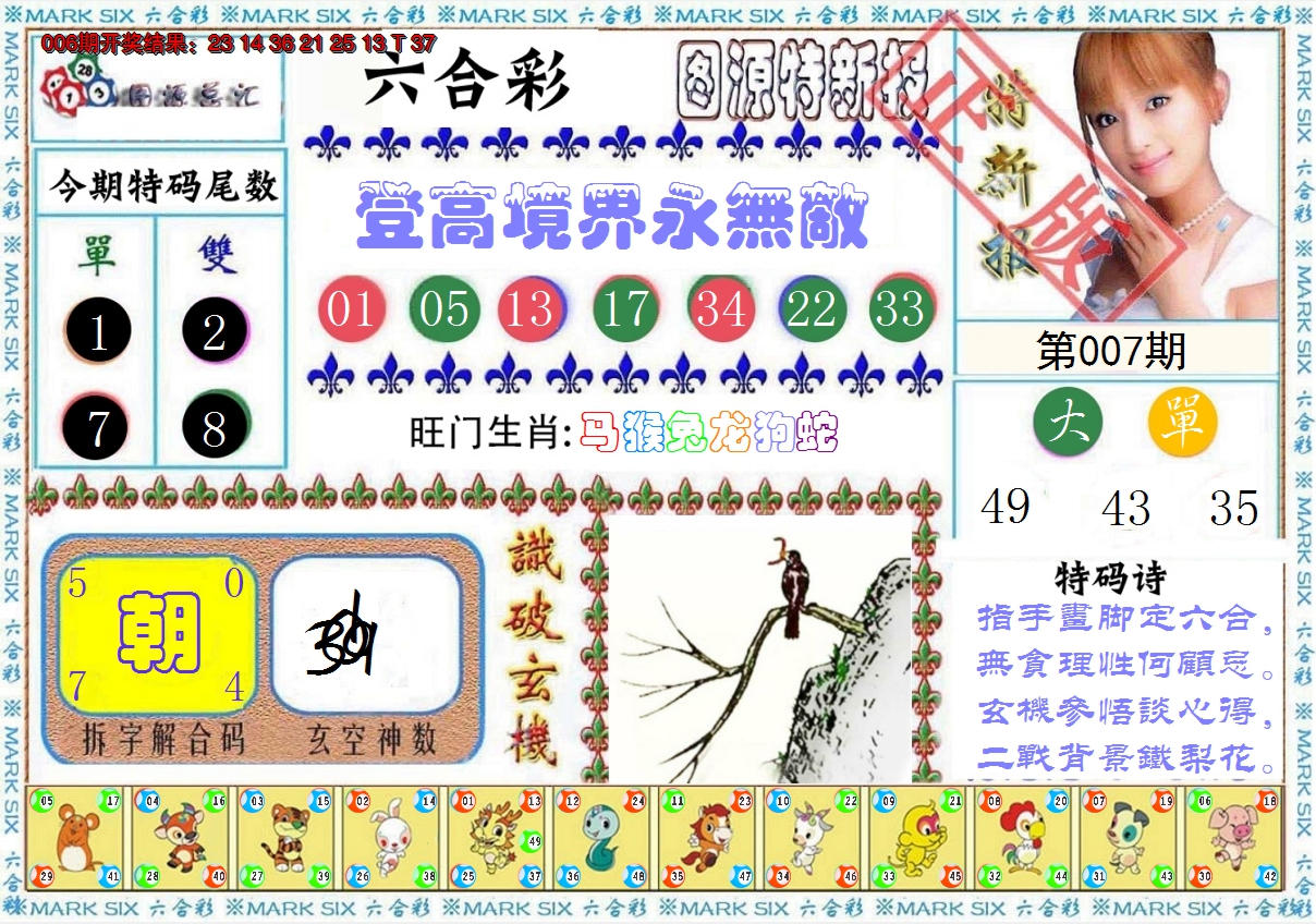 2025007期特新报