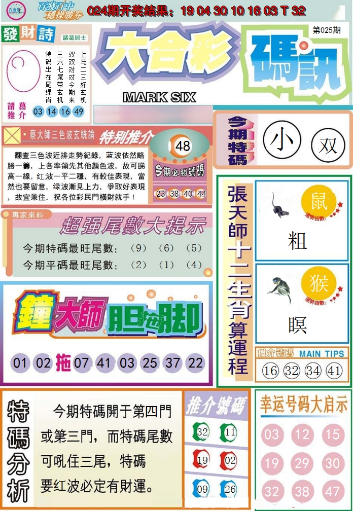 2025025期六合码讯