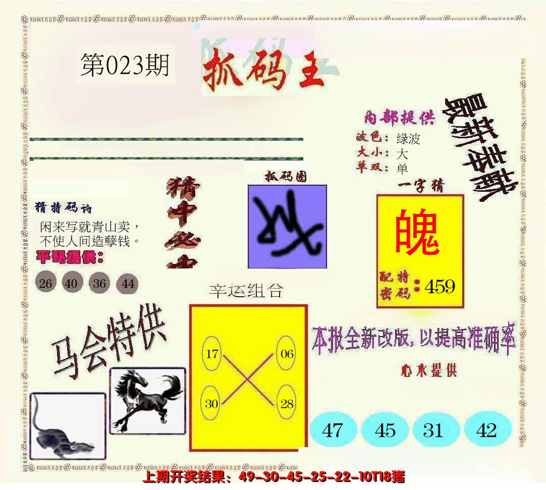 2025023期新抓码王