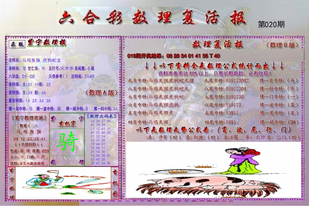 2025020期数理复活报