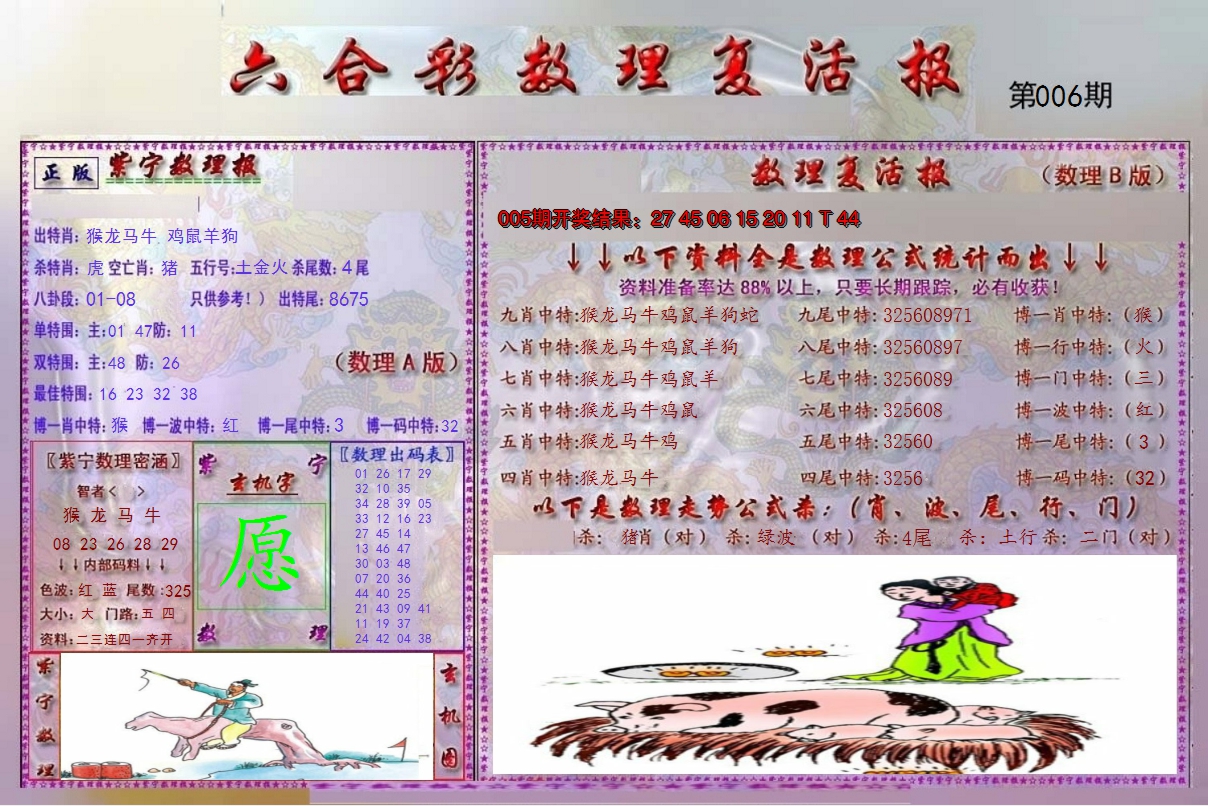 2025006期数理复活报