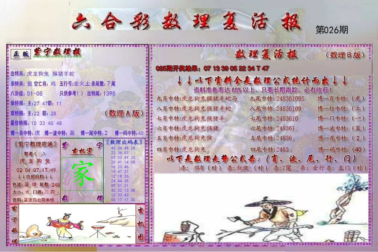 2025026期数理复活报