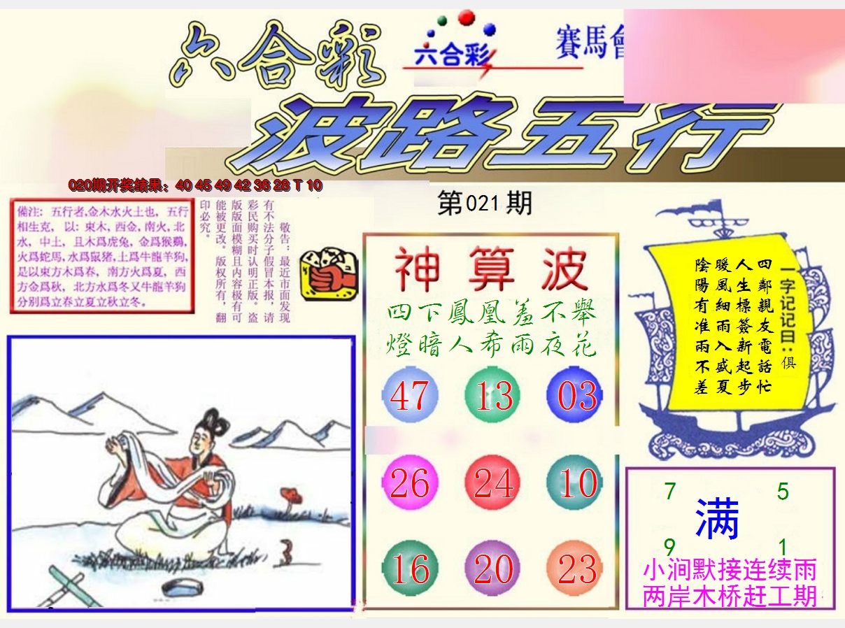 2025021期波路五行