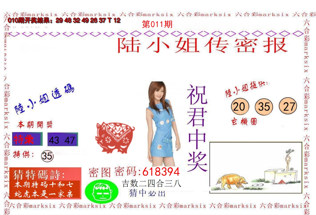 2025011期陆小姐传密A