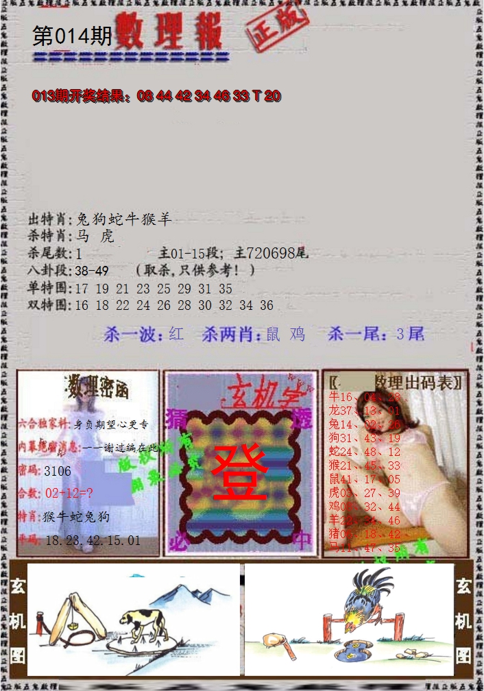 2025014期数理报