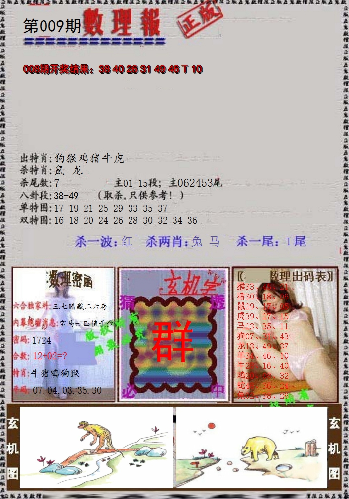 2025009期数理报