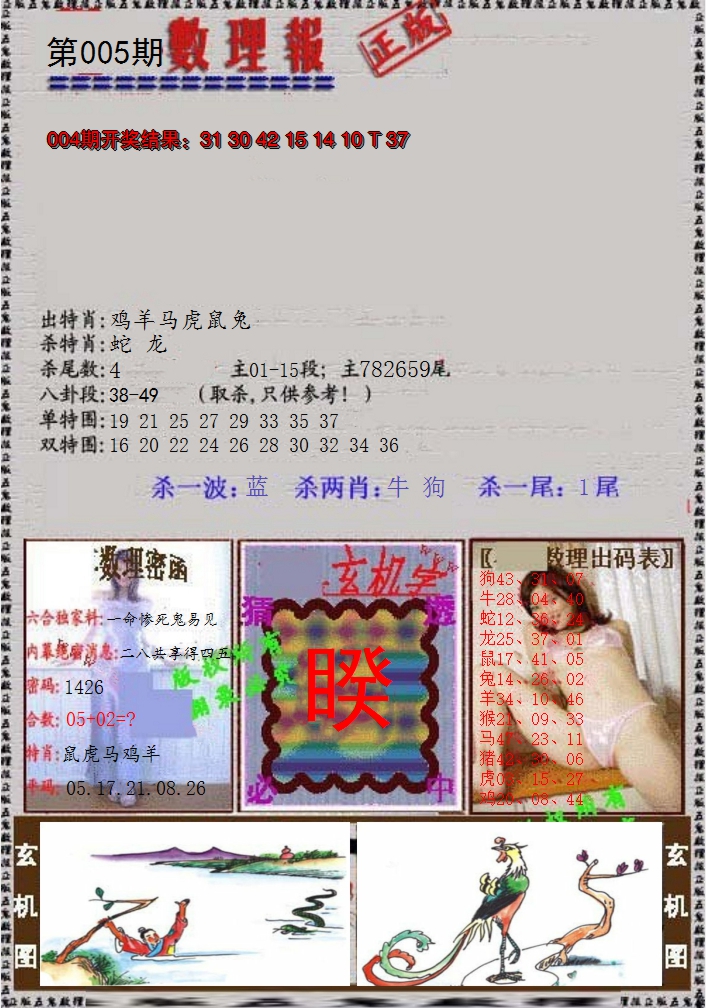 2025005期数理报