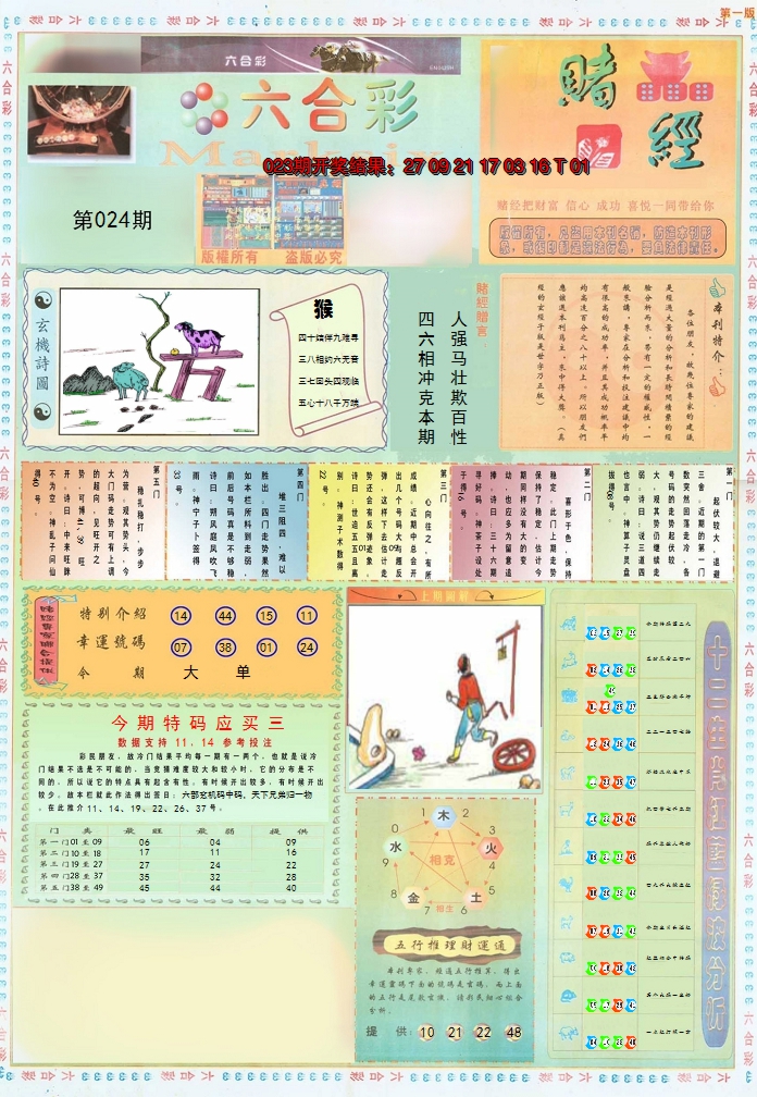 2025024期小赌经A