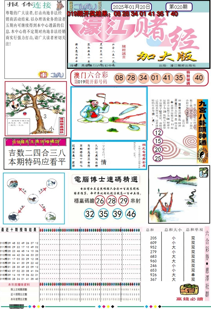 2025020期濠江赌经A加大版