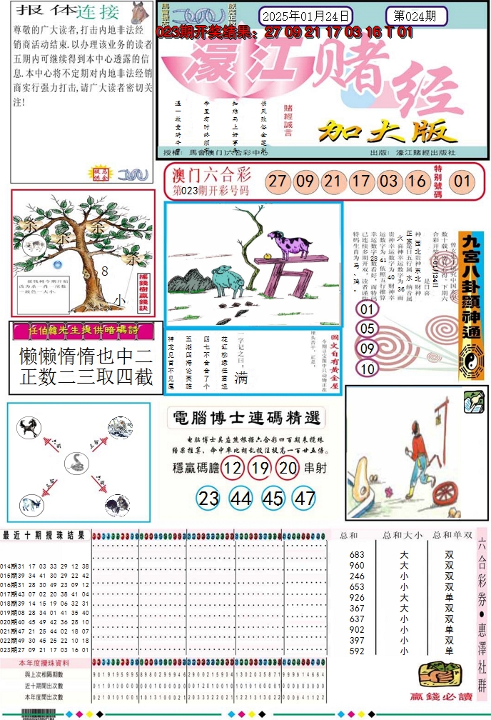 2025024期濠江赌经A加大版