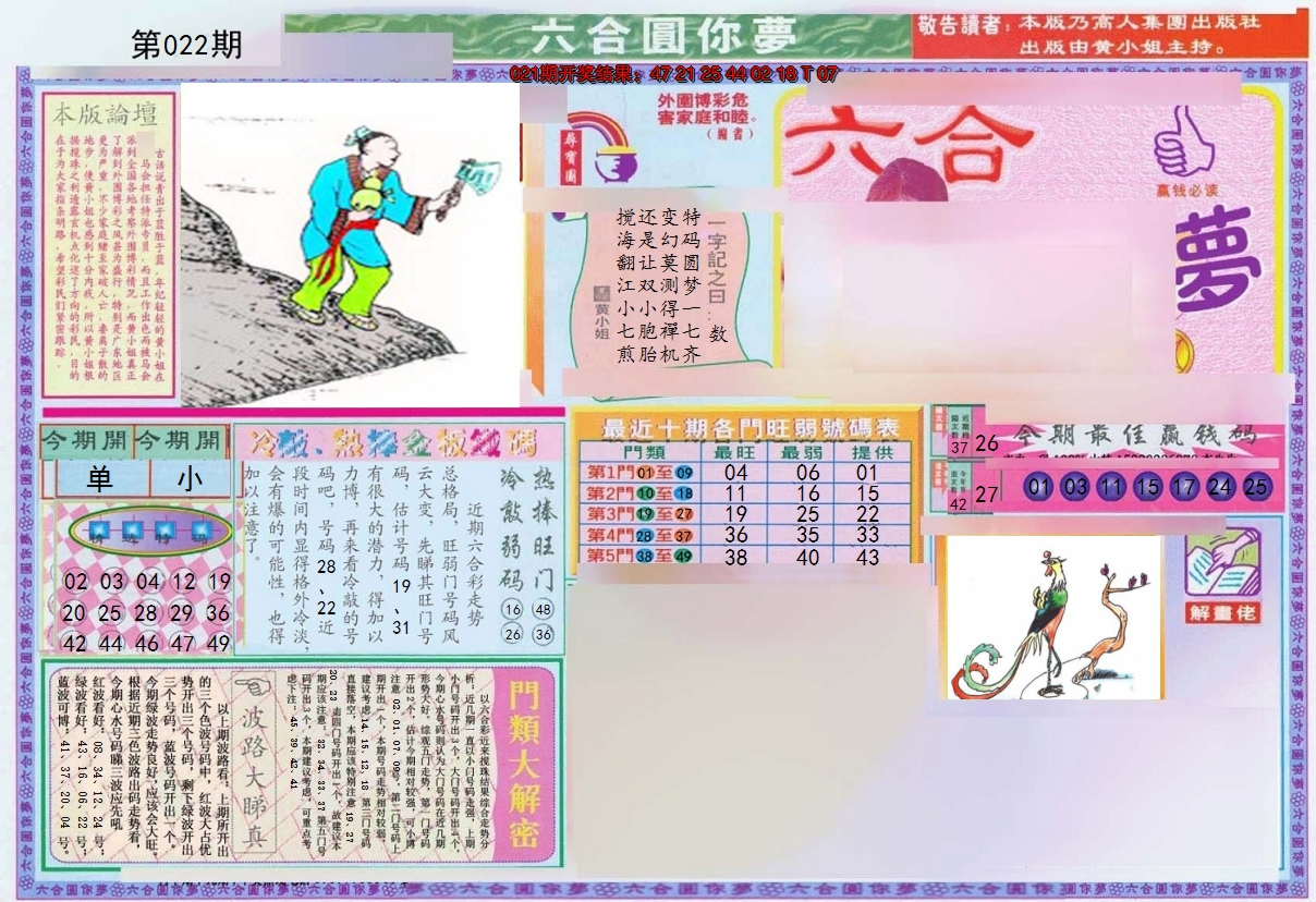 2025022期(新版)六合圆你梦A