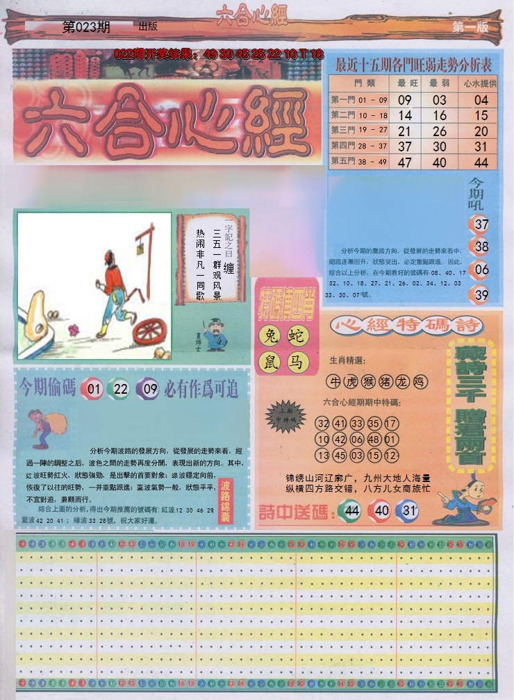 2025023期六合心经A