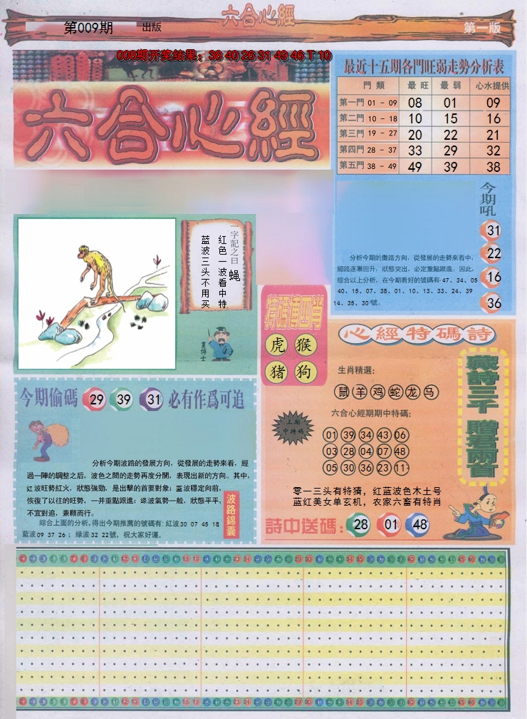 2025009期六合心经A