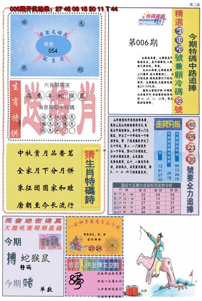 2025006期曾道人内幕消息B