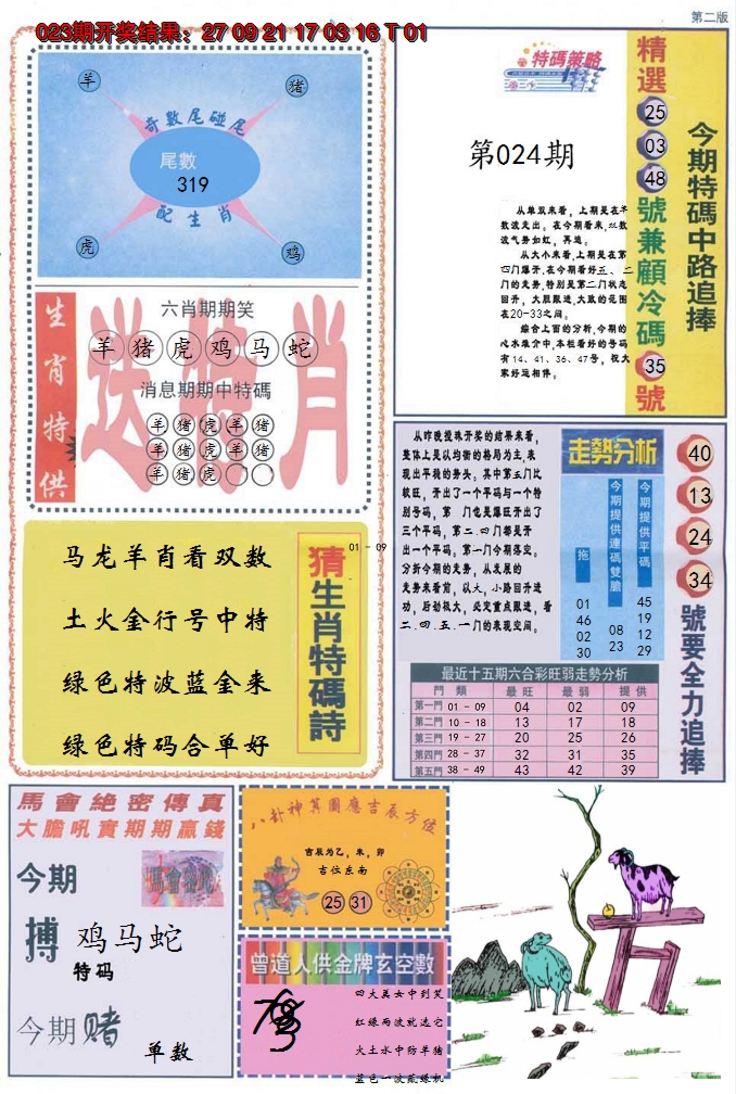 2025024期曾道人内幕消息B