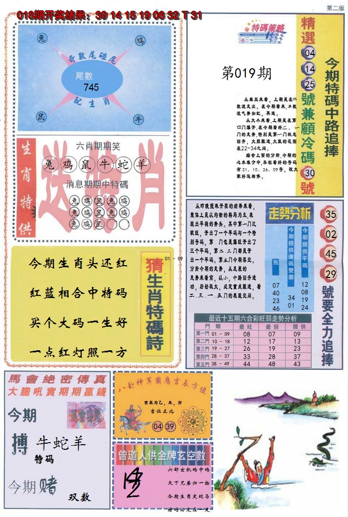 2025019期曾道人内幕消息B