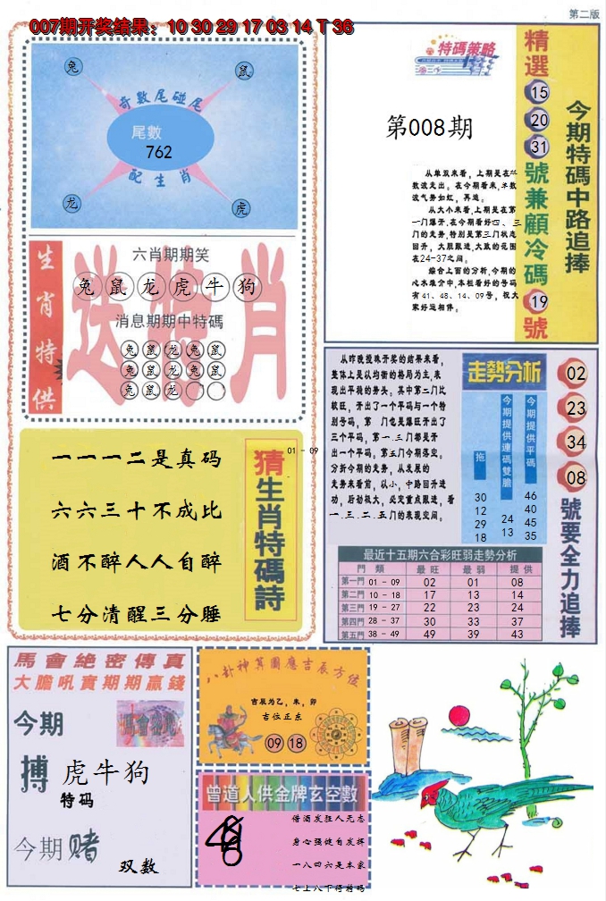 2025008期曾道人内幕消息B