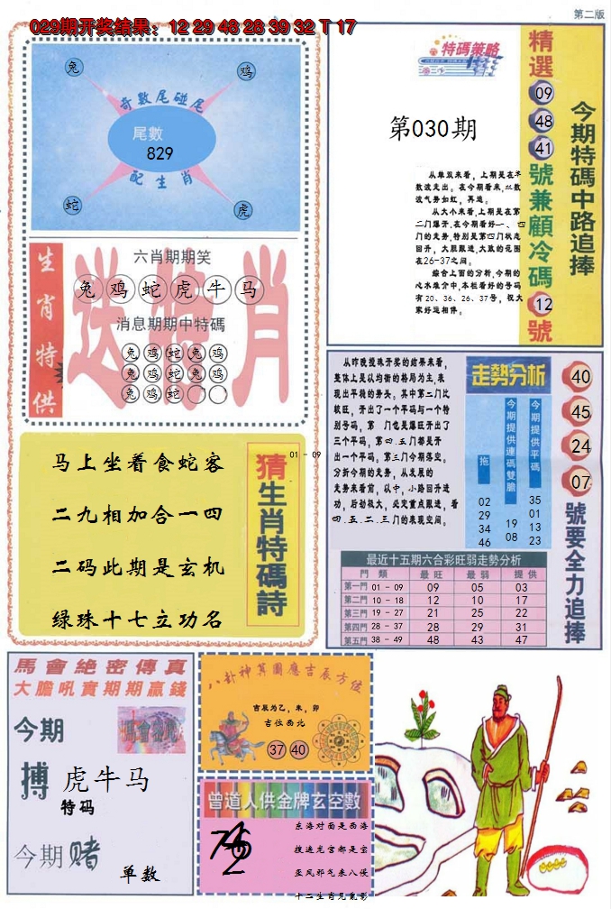 2025030期曾道人内幕消息B
