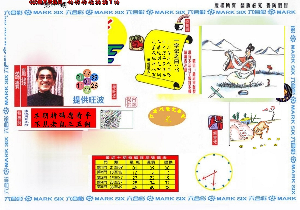 2025021期特码王(信封)